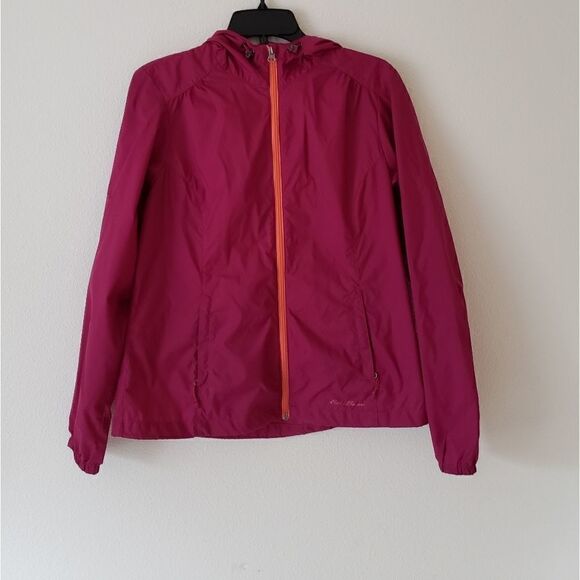 Eddie Bauer pretty berry Women's Windbreaker - Picture 1 of 5